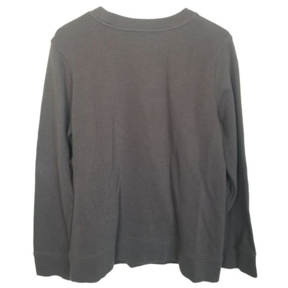 Duluth Trading Co. Womens Large Gray Pullover Swea - Picture 8 of 8
